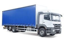 Truck Hire Gloucester - 26 Tonne Curtain Side Lorry - Truck hire Gloucester